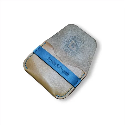 portefeuille Ozoud réalisé en cuir, fait main style COMPACT