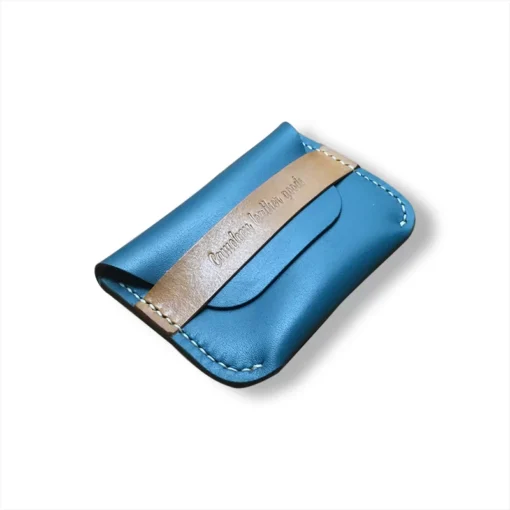 portefeuille Ozoud réalisé en cuir, fait main style COMPACT